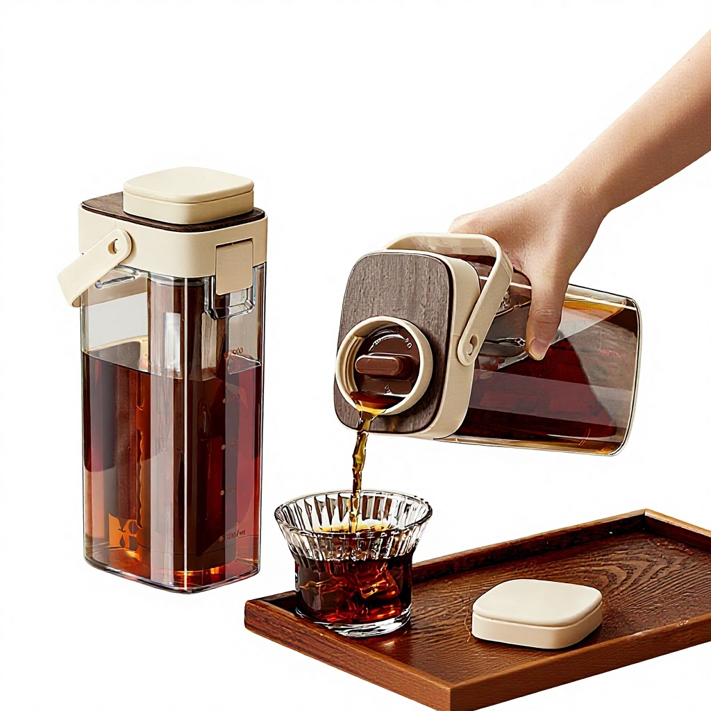Tea And Coffee Kettle - 대용량 커피 콜드브루 포트 콜드브루 과일차