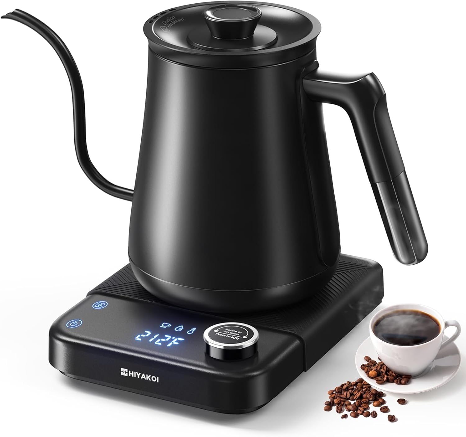 Tea And Coffee Kettle - 구즈넥 전기 주전자 ±1도 정밀 온도조절