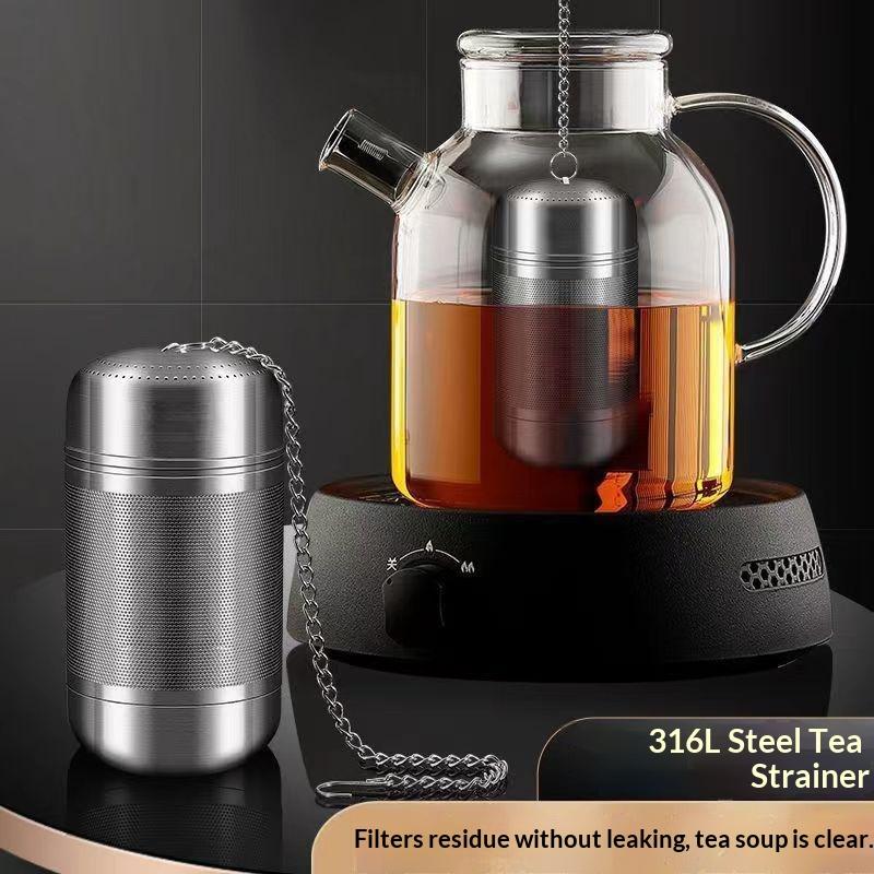 Coffee Leaves Tea - 스테인리스 스틸 미세망 차 거름망 볼