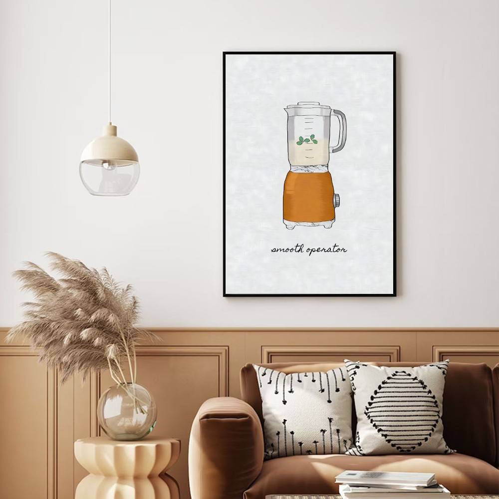 커피 차 주방용품 포스터 찻주전자 커피잔 토스터 프린트 - Wallpaper Coffee And Tea 리뷰 및 가격