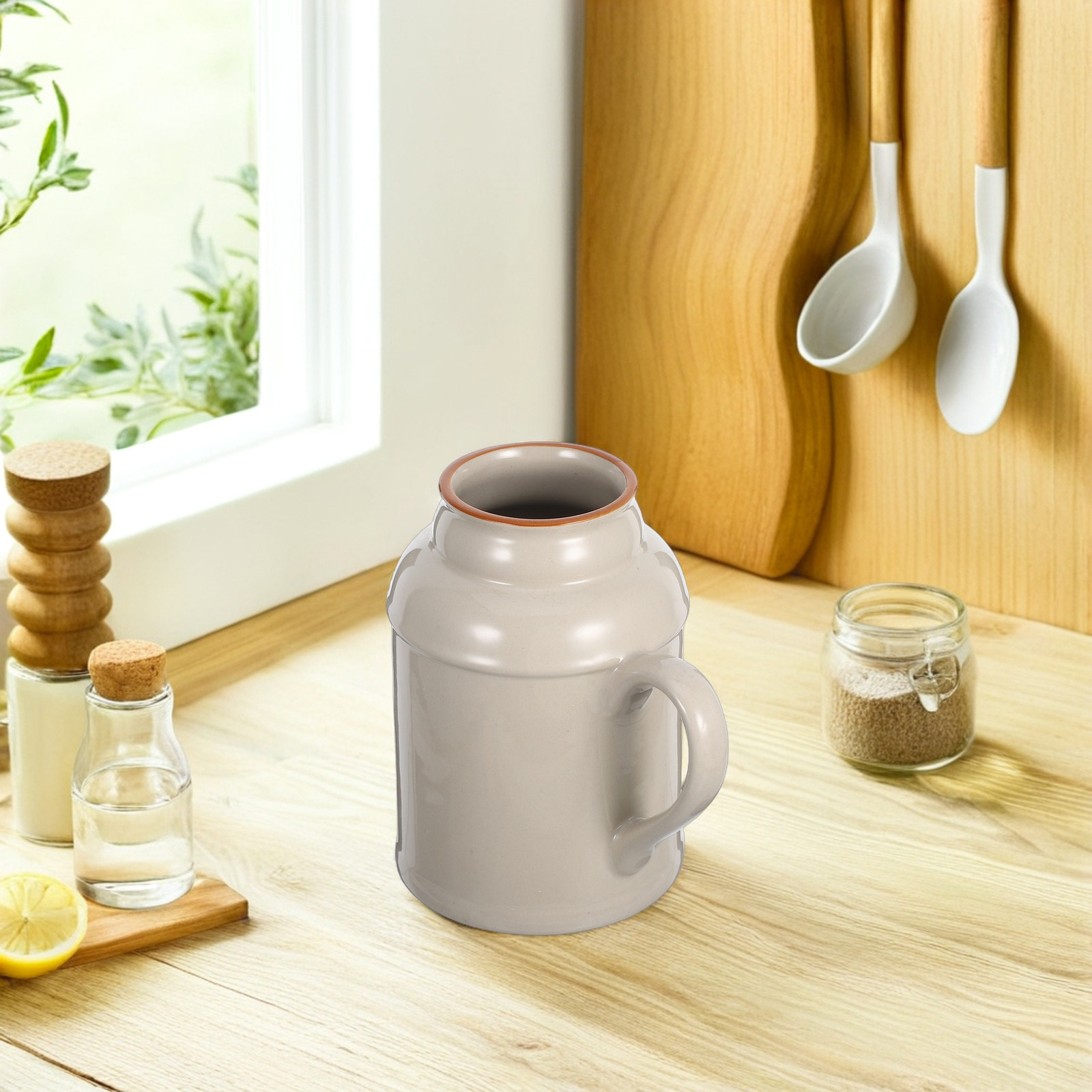 장식용 빈티지 세라믹 물 주전자(뚜껑 포함) 레트로 주 - Tea And Coffee Kettle 리뷰 및 가격