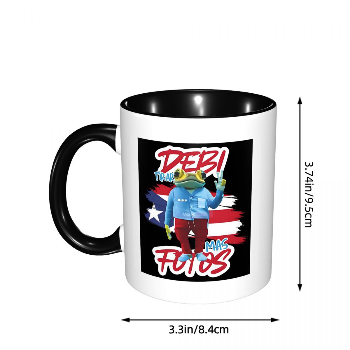배드 버니 DTMF 데비 티라르 마스 포토스 머그 재미 - Coffee Tea Cup Foto 리뷰 및 가격
