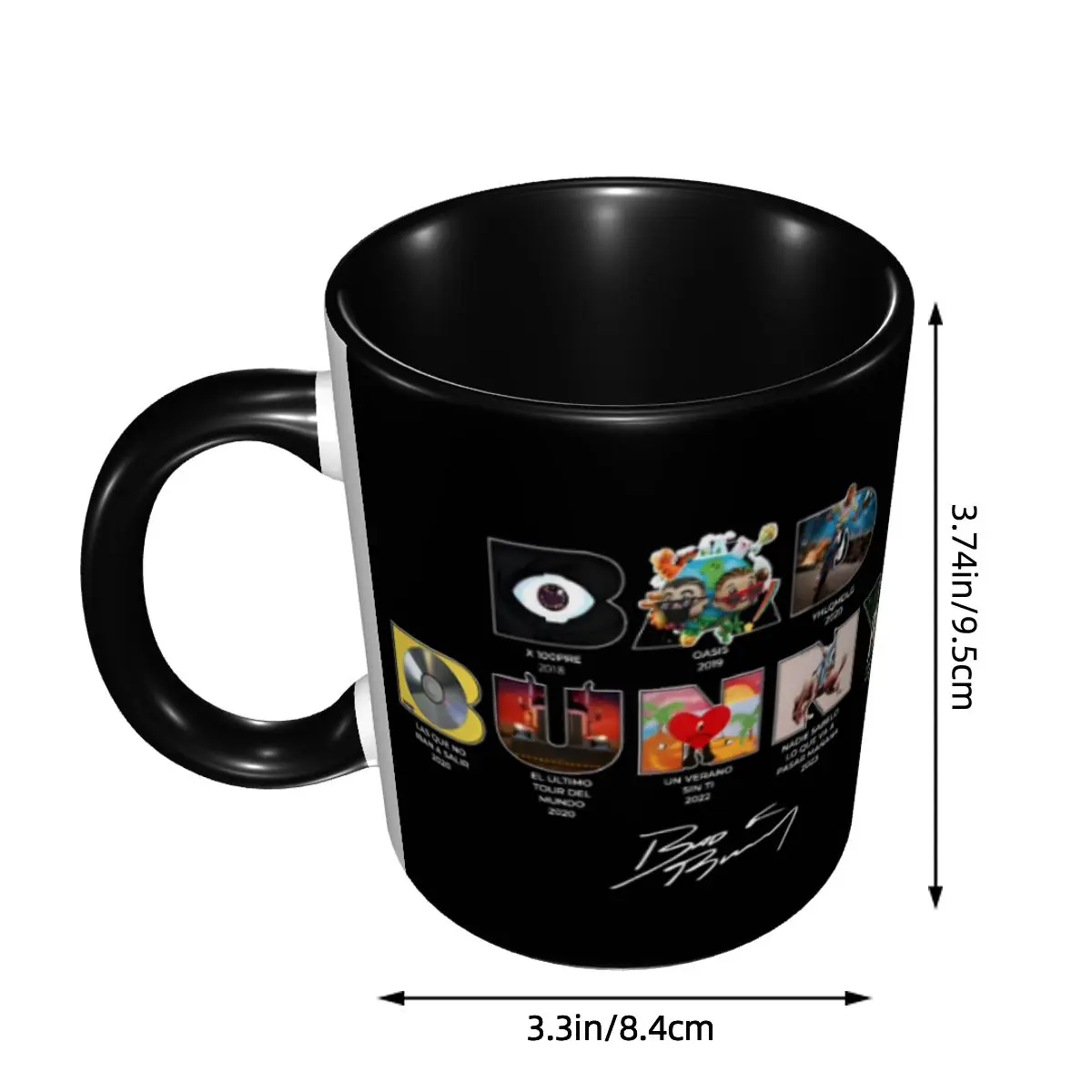 Bads Bunnys DTMF Debi Tirar Ma - Coffee Tea Cup Foto 리뷰 및 가격