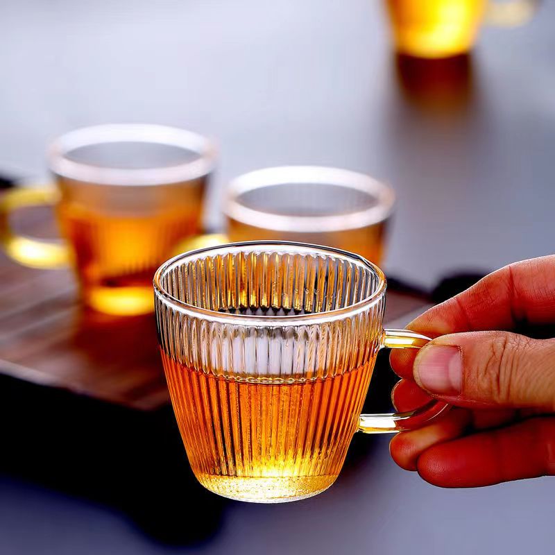 가정용 작은 유리 찻잔 세트, 커피 컵 세트, 찻물컵  - Tea Coffee Pot Set 리뷰 및 가격