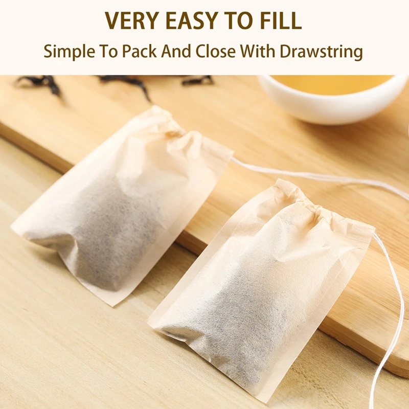 Drawstring 필터와 100Pcs 티백 커피 콩  - Coffee Leaves Tea 리뷰 및 가격
