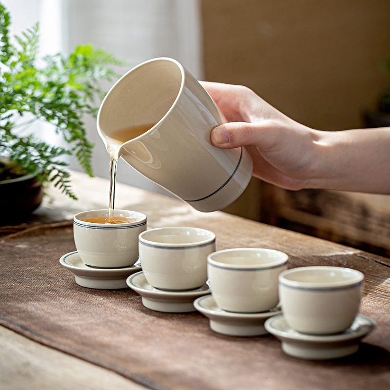 CHANSHOVA-중국 미니멀리스트 스타일 세라믹 찻잔 - Tea Coffee Pot Set 리뷰 및 가격