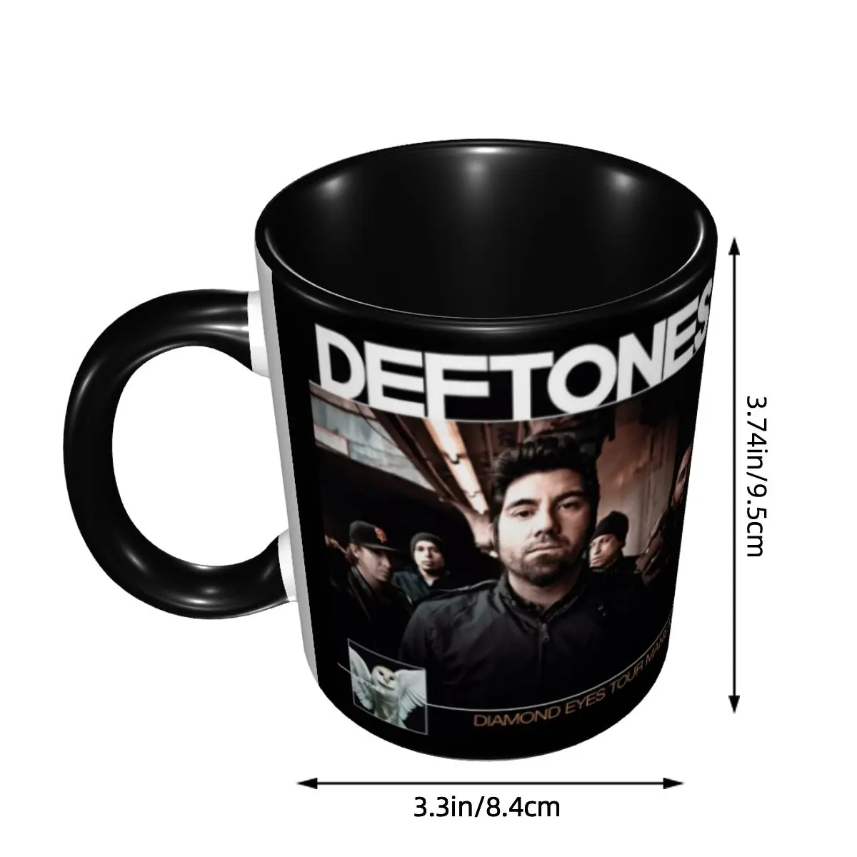 맞춤형 대체 금속 밴드 Deftoness 머그 DIY  - Alternative To Coffee And Tea 리뷰 및 가격