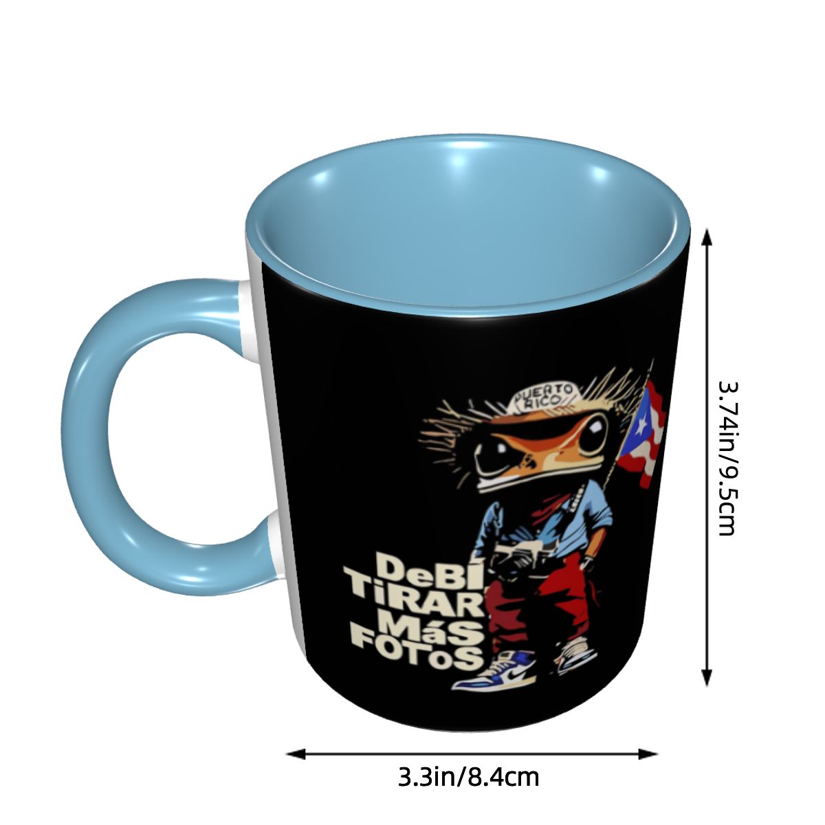 배드 버니 DTMF Debi Tirar Mas Foto - Coffee Tea Cup Foto 리뷰 및 가격