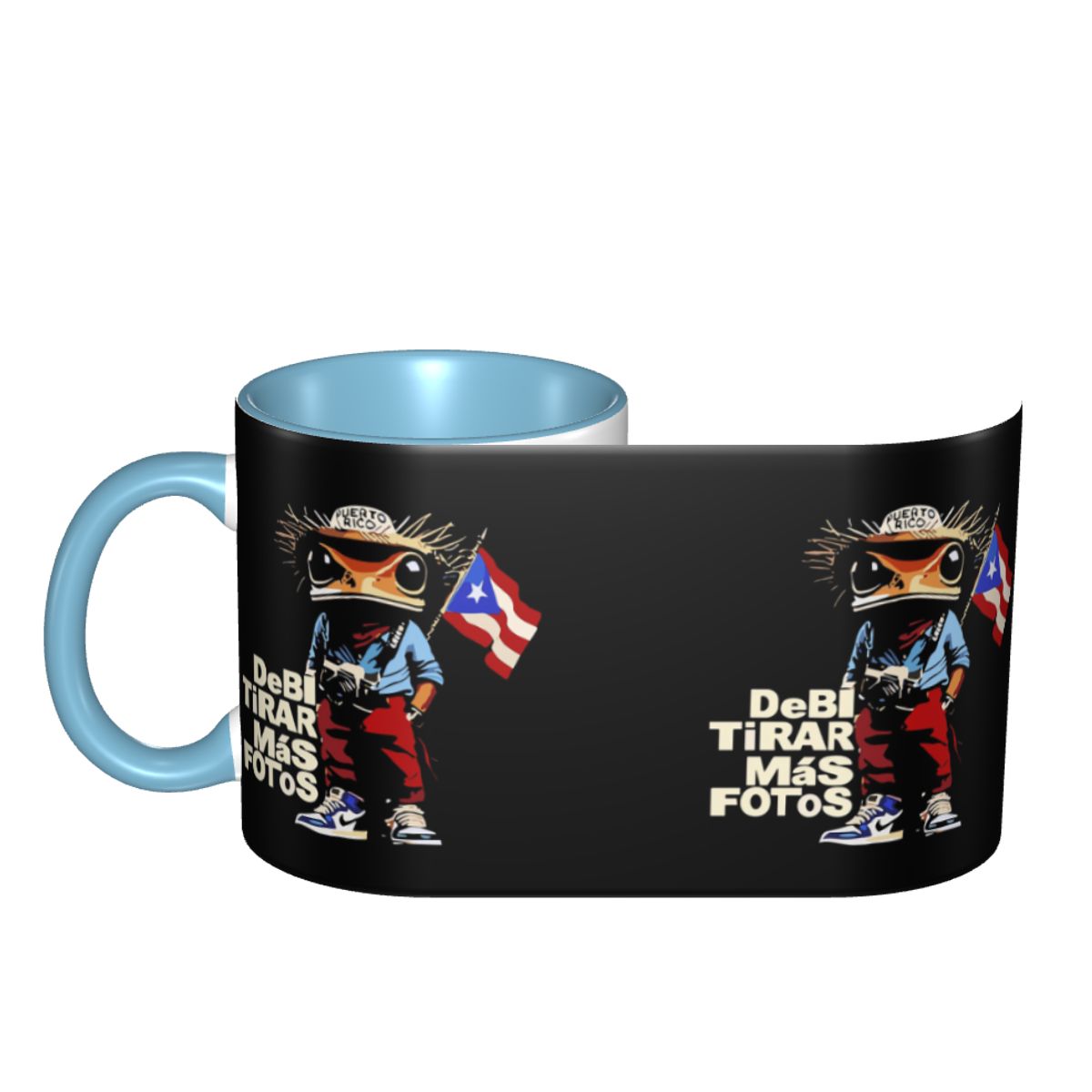 배드 버니 DTMF Debi Tirar Mas Foto - Coffee Tea Cup Foto 리뷰 및 가격