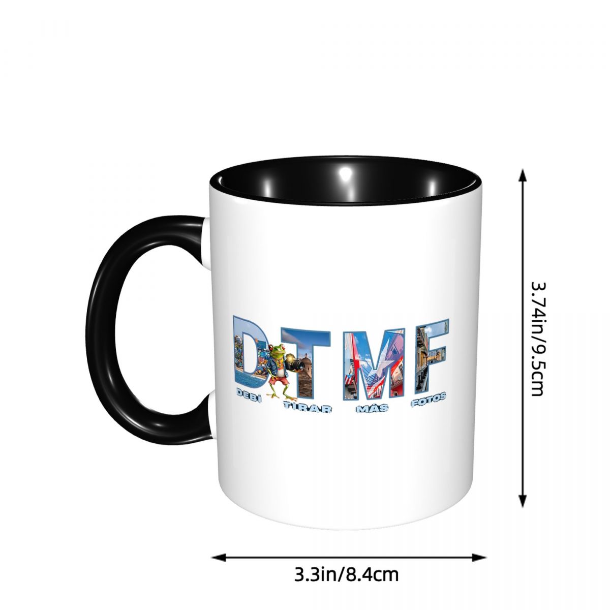 배즈 버니스 데비 티라르 마스 포토스 DTMF 머그 재 - Coffee Tea Cup Foto 리뷰 및 가격