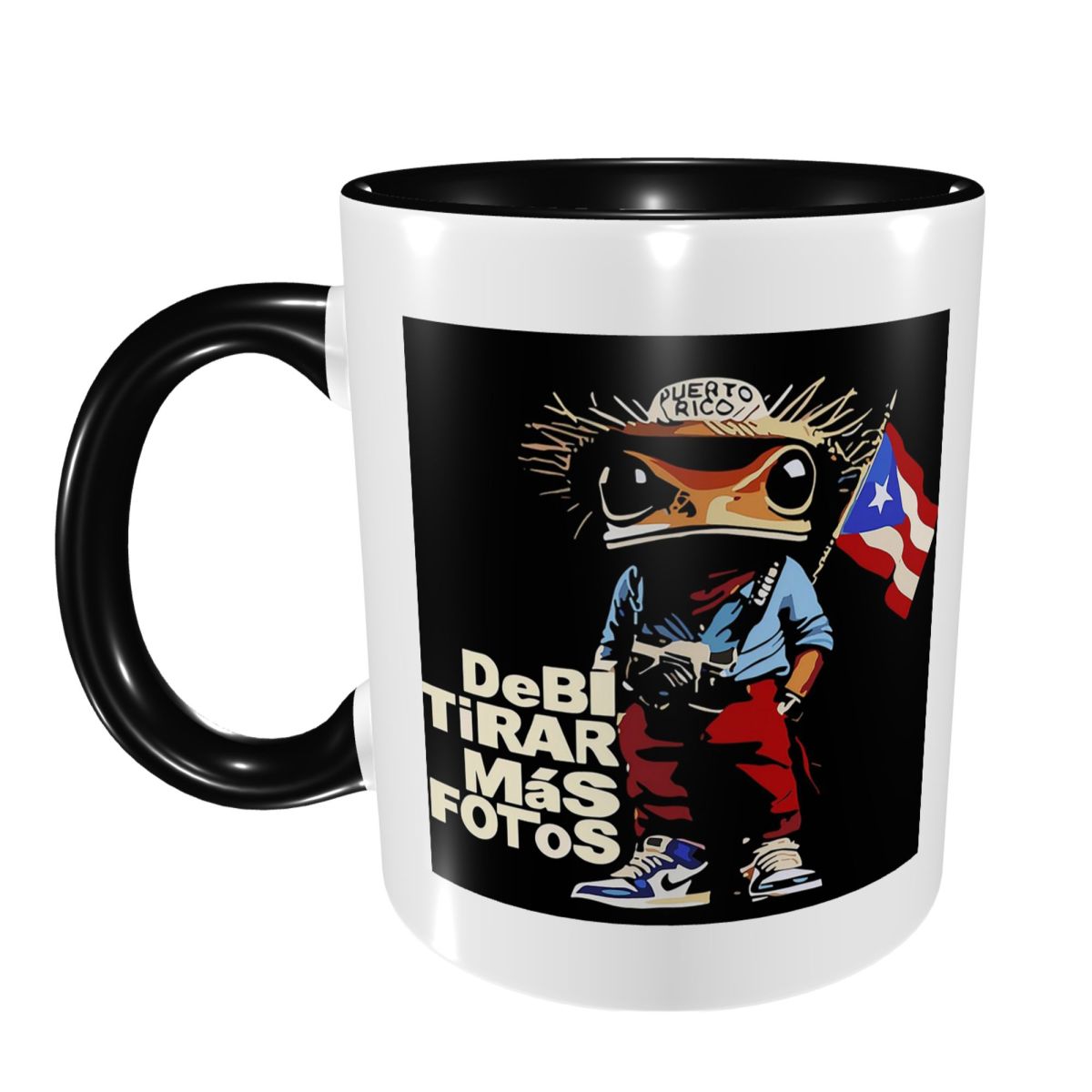 Bad Bunny DTMF Debi Tirar Mas  - Coffee Tea Cup Foto 리뷰 및 가격