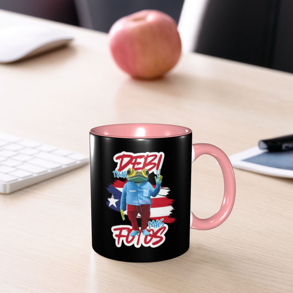 배드 버니 DTMF Debi Tirar Mas Foto - Coffee Tea Cup Foto 리뷰 및 가격