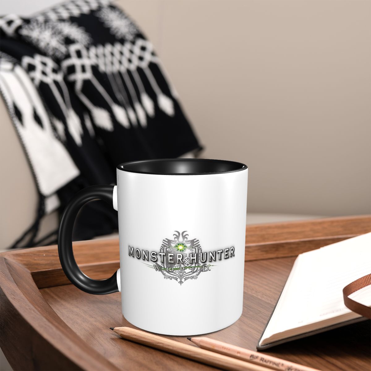 몬스터 헌터 월드 로고 머그 재미있는 세라믹 커피 컵  - Coffee Tea World 리뷰 및 가격