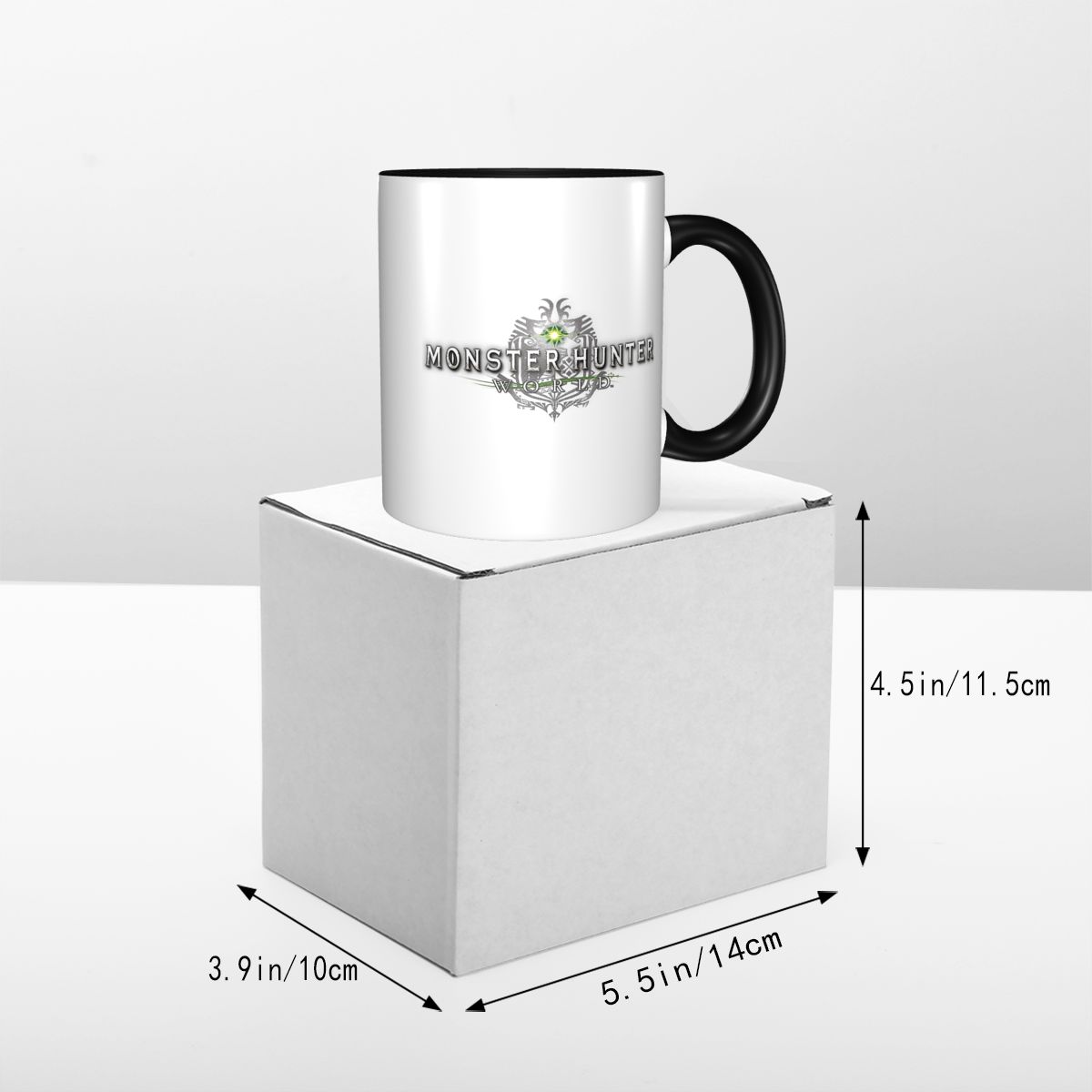 몬스터 헌터 월드 로고 머그 재미있는 세라믹 커피 컵  - Coffee Tea World 리뷰 및 가격