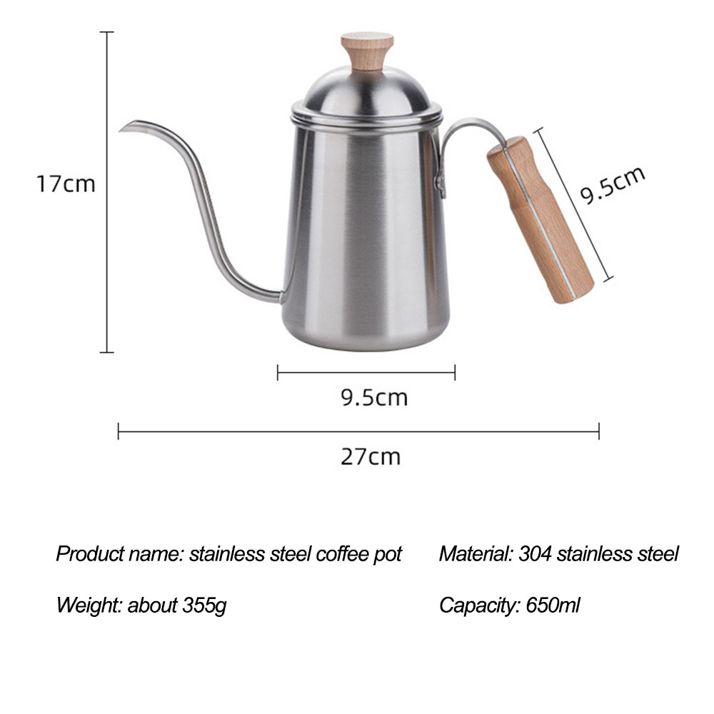 푸어 오버 커피 주전자 구즈넥 스테인레스 스틸 차 주전 - Tea And Coffee Kettle 리뷰 및 가격