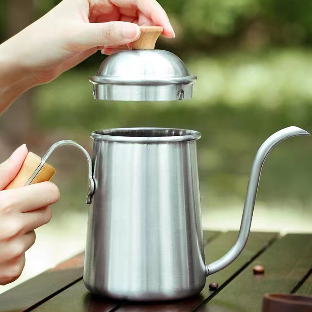 푸어 오버 커피 주전자 구즈넥 스테인레스 스틸 차 주전 - Tea And Coffee Kettle 리뷰 및 가격